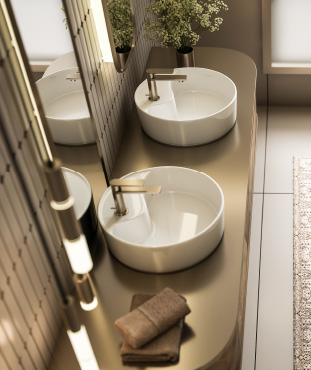 Tezgah Üstü Lavabolar